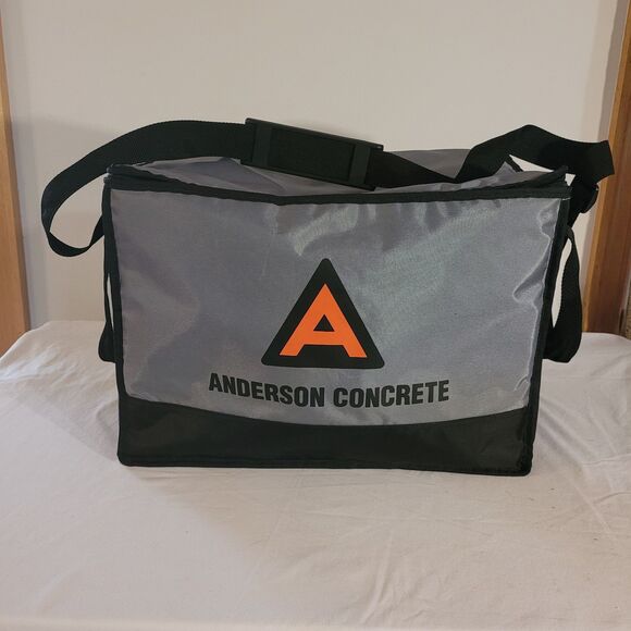 APCO Soft Sided Cooler "Anderson Concrete" Logo 16"x12"x10" - Picture 1 of 9
